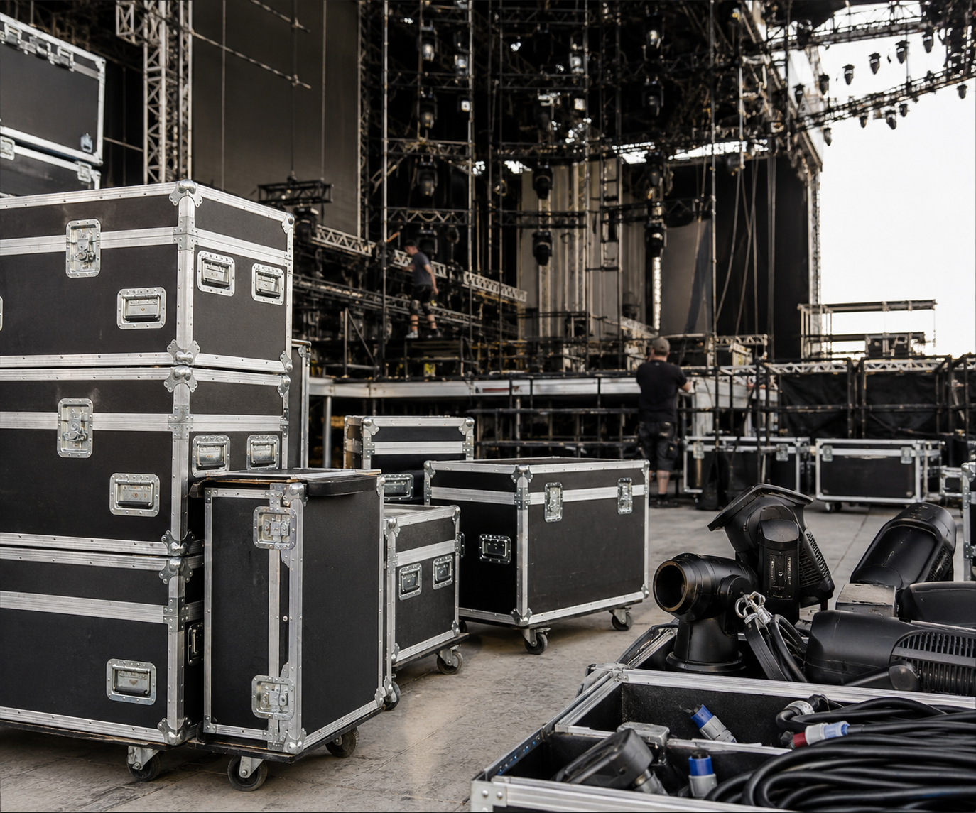 Entertainment freight logistics